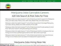 Sites similar to marijuanajobscannabiscareers.com