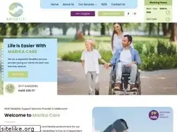 Sites similar to marikacare.com.au