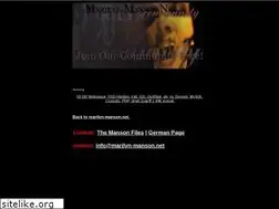 Sites similar to marilyn-manson.net