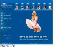Sites similar to marilyn-show.de