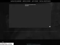 Sites similar to marilynmanson.com