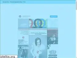Sites similar to marilynmanson.fr