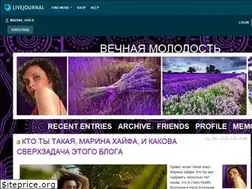 Sites similar to marina-haifa.livejournal.com