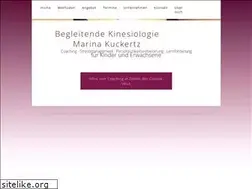 Sites similar to marina-kuckertz.de