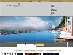 Sites similar to marinabaysands.com