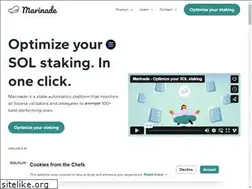 Sites similar to marinade.finance