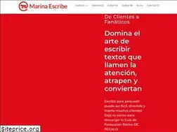 Sites similar to marinaescribe.com