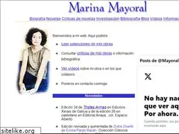 Sites similar to marinamayoral.es