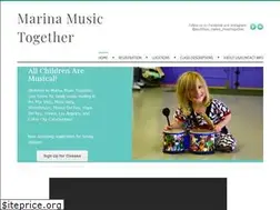 Sites similar to marinamusictogether.com