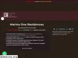 Sites similar to marinaoneresidences-ms.sg