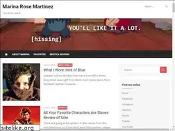 Sites similar to marinarosemartinez.com