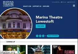 Sites similar to marinatheatre.co.uk