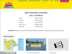 Sites similar to marinawaterbus.com