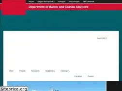 Sites similar to marine.rutgers.edu
