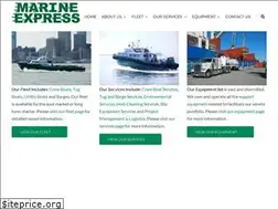 Sites similar to marineexpress.us