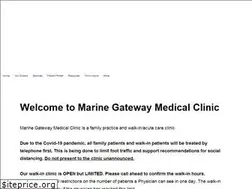 Sites similar to marinegateway.clinic