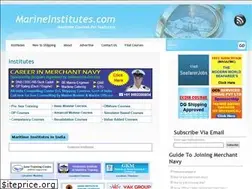 Sites similar to marineinstitutes.com