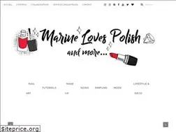 Sites similar to marinelovespolish.blogspot.com