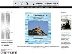 Sites similar to marineornithology.org