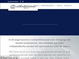 Sites similar to marinersescrow.com