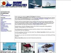Sites similar to marinespecialties.com