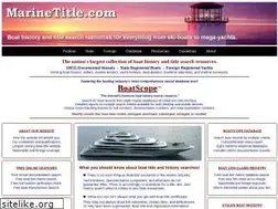 Sites similar to marinetitle.com
