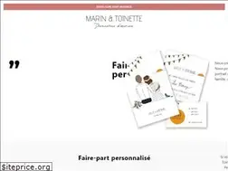 Sites similar to marinettoinette.com