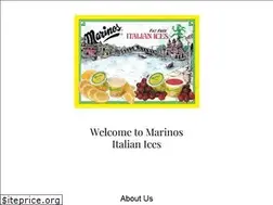 Sites similar to marinositalianices.com