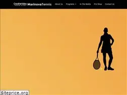 Sites similar to marinovatennis.com