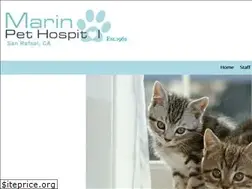 Sites similar to marinpethospital.com
