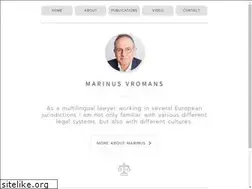 Sites similar to marinusvromans.com