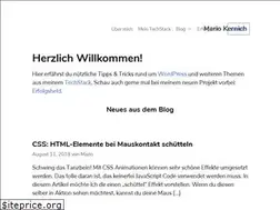 Sites similar to mario-ke.de