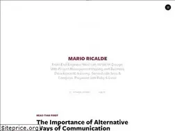 Sites similar to mario.ricalde.mx