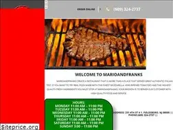 Sites similar to marioandfranks.com
