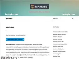 Sites similar to mariobetadres.com