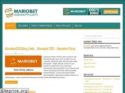 Sites similar to mariobetadresim.com