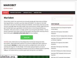 Sites similar to mariobetguncel.com