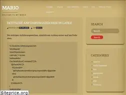 Sites similar to mariobrandt.de