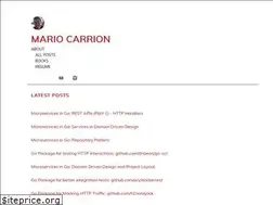 Sites similar to mariocarrion.com