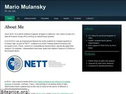 Sites similar to mariomulansky.de