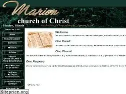 Sites similar to marionchurchofchrist.com