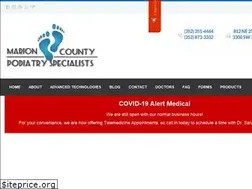 Sites similar to marioncountypodiatry.com
