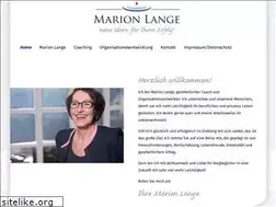 Sites similar to marionlange.de
