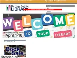 Sites similar to marionlibrary.org