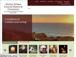 Sites similar to marionnelsonfuneralhome.com