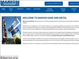 Sites similar to marionsandandpaving.com.au