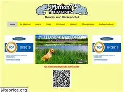 Sites similar to marionstierparadies.de