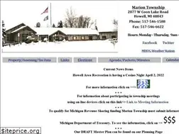 Sites similar to mariontownship.com