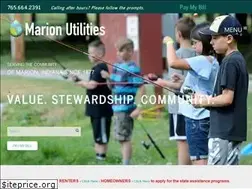 Sites similar to marionutilities.com