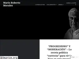 Sites similar to mariorobertomorales.info